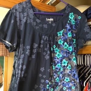 XL- Landau scrub shirt